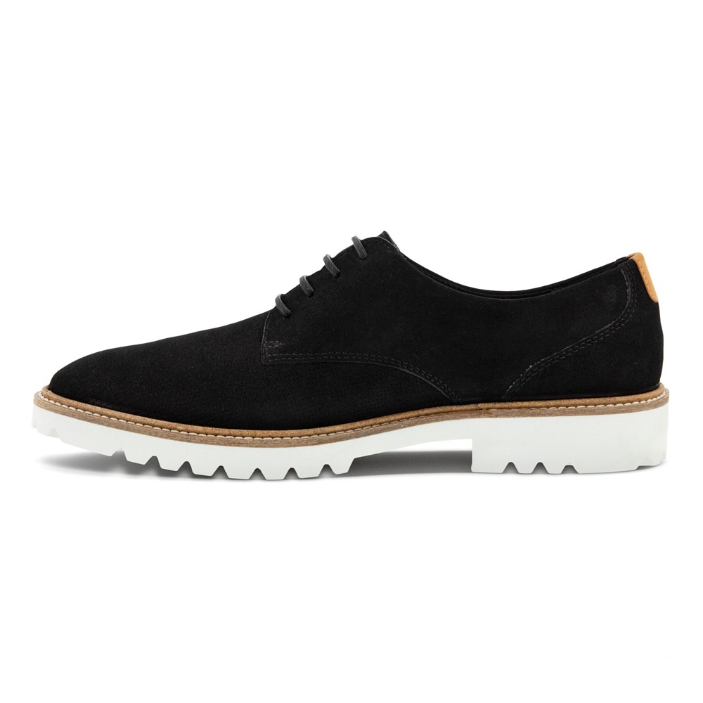 Zapatos De Vestir Mujer - ECCO Modern Tailored Laced Derby - Negros - ZNM706348